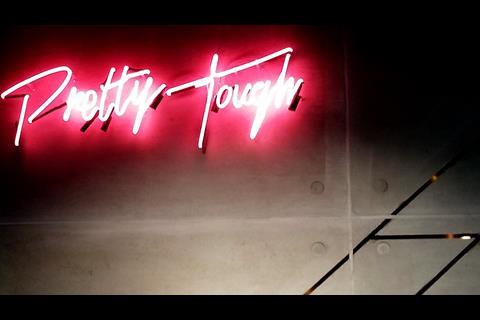 G Shock Carnaby wall feature Pretty Tough